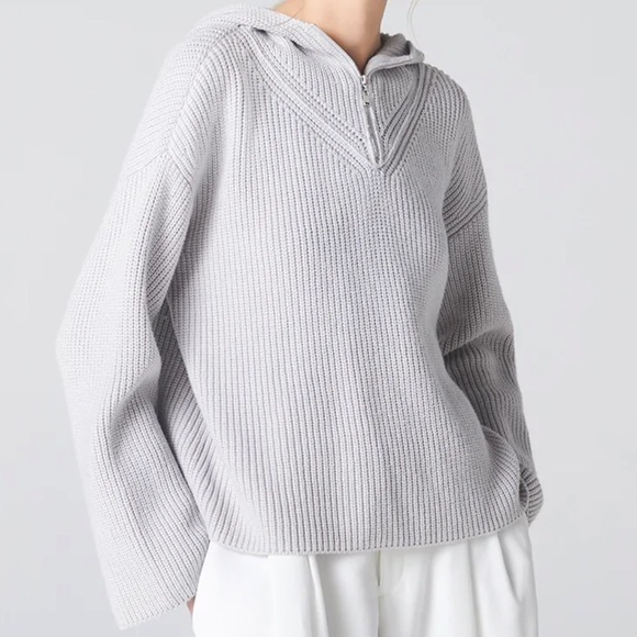 NWT ADEAM Tennis Hoodie Mint Green - Picture 2 of 13